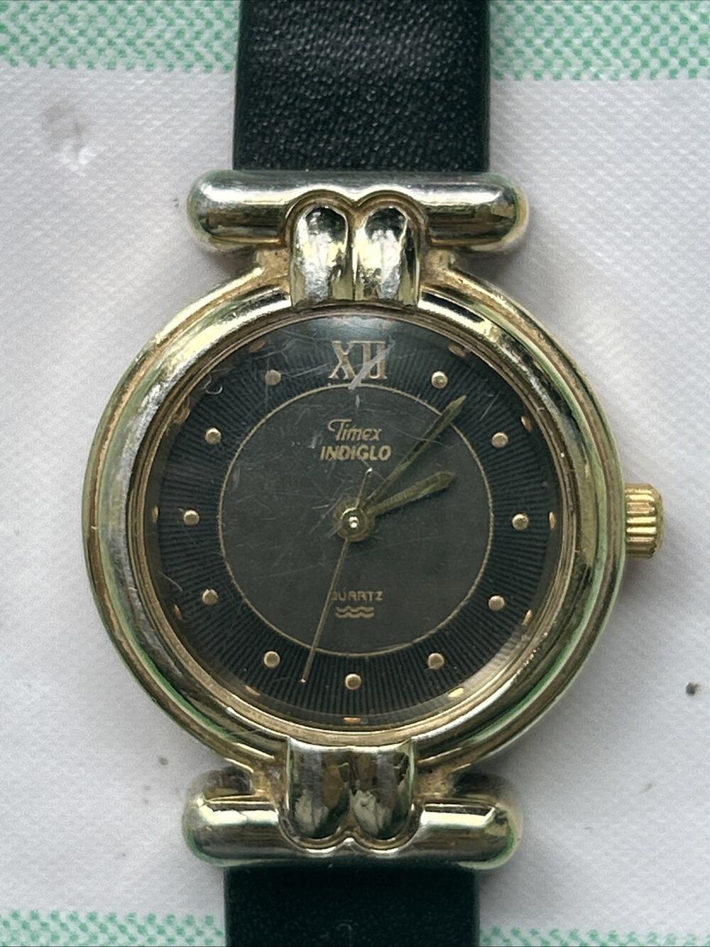 Timex Indiglo Gold Tone Women’s Quartz Watch